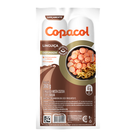 Linguica Defumada Copacol 360g 