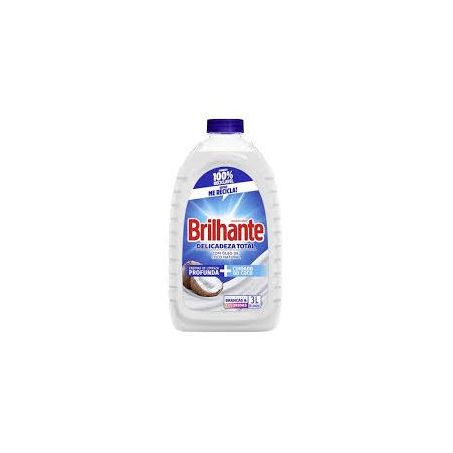 Lava roupas líquido brilhante coco galão 3l