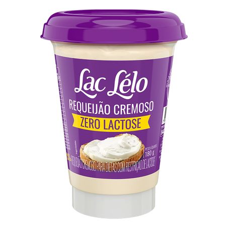 REQUEIJÃO CREMOSO ZERO LACTOSE LAC LÉLO