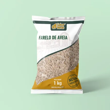 FARELO DE AVEIA (OAT BRAN) 1 KG SABOR VERDE
