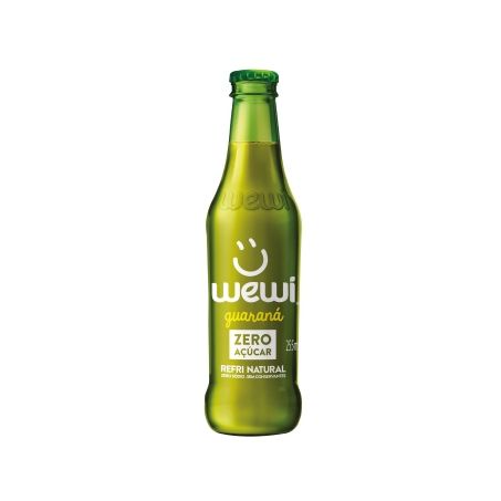 Refrigerante Wewi Orgânico Guaraná Zero Açúcar 255ml
