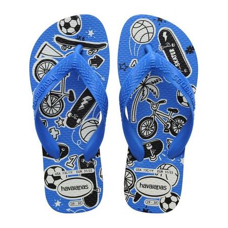 CHINELO HAVAIANAS KIDS ATHLE 31/32 BR  AZUL PAR