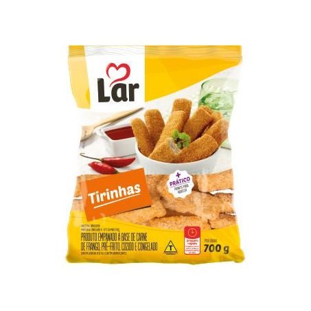 Tirinhas de frango lar 700g