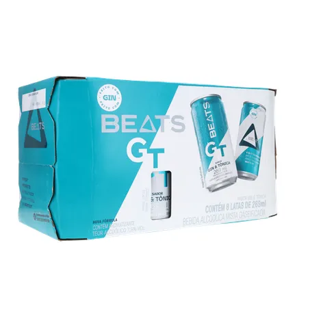 Bebida Mista Alcoólica Skol Beats Gt Gin & Tônica Lata 269ml 360-15
