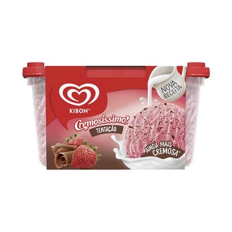 SORVETE KIBON SORVETERIA TENTACAO 1,5L