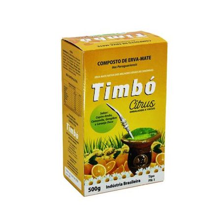Erva mate timbo 500gr citrus
