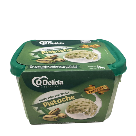 Sorvete qdelicia 2l pistache