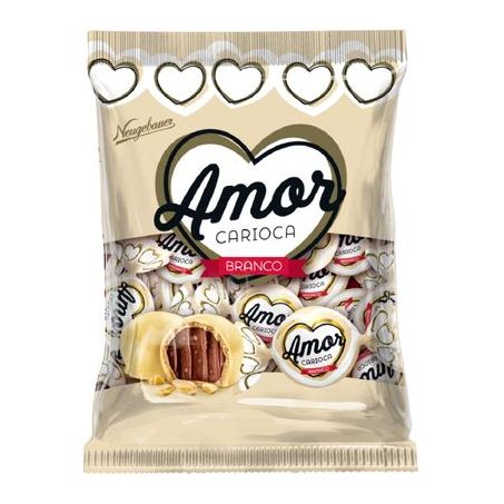 BOMBOM AMOR CARIOCA BRANCO 900G