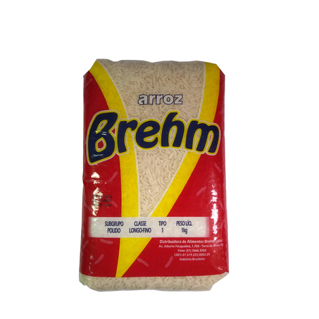 Arroz brehm 1kg branco