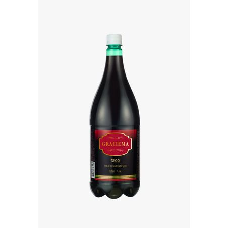 VINHO DE MESA GRACIEMA TINTO SECO PET 1,45L
