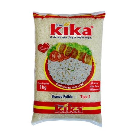 Arroz branco kika 1kg