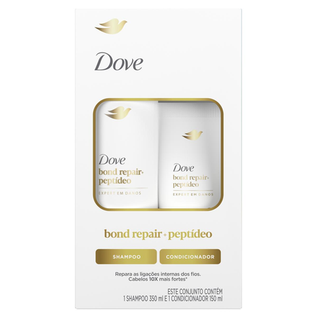 Conjunto Dove 350ml - Shampoo + 150ml - Condicionador