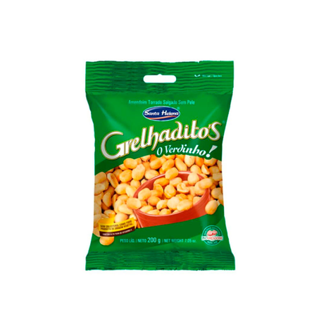 Amendoim Grelhaditos sem Pele Pacote 200G