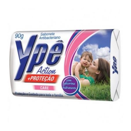SABONETE YPE ACTION CARE ROSA 90G