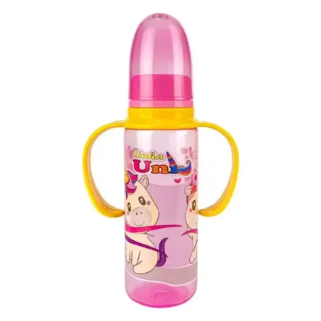 Mamadeira Cefisa Com Alca Linha Uni 240ml