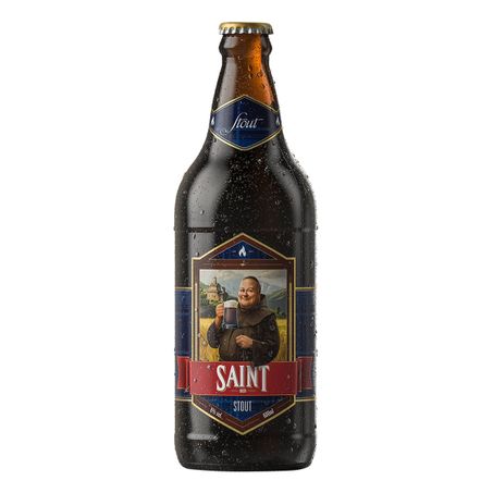 CERVEJA SAINT BIER  600ML STOUT