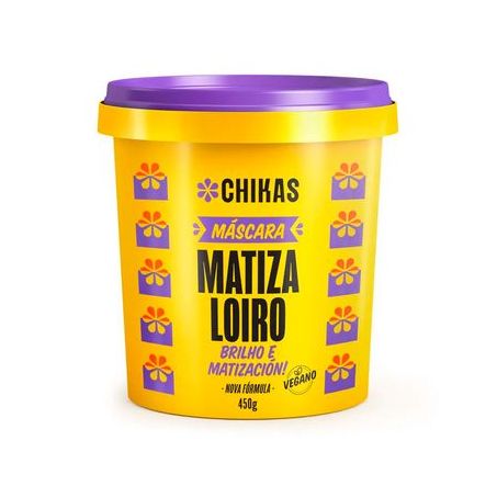 Cr Tratamento Chikas 450g Matiza Loiro