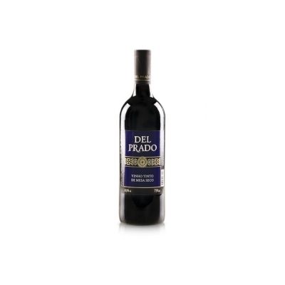 Vinho tinto seco del prado 750ml