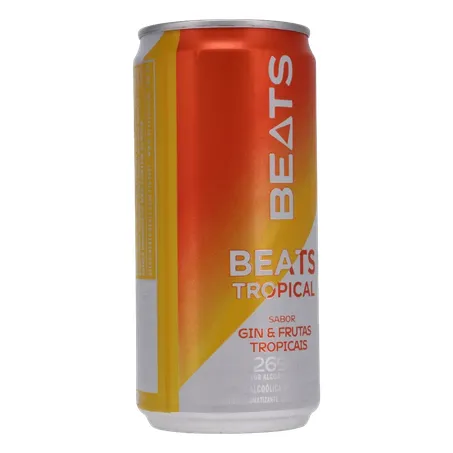 Drink Beats Tropical Lata 269ml | Viezzer Supermercados
