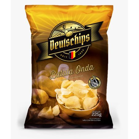 Batata deutschips tradicional 225g