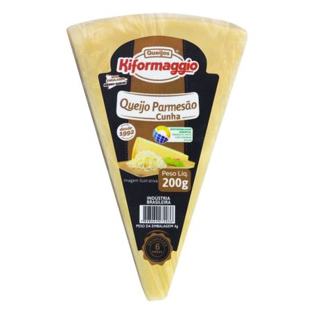 Queijo Parmesão Kiformaggio 200g 
 