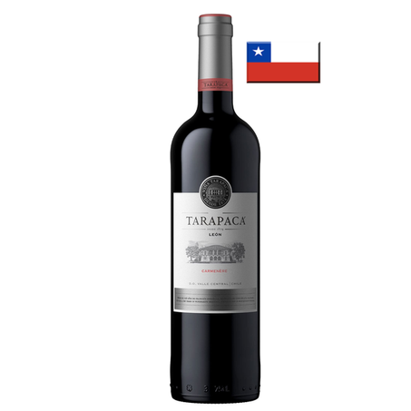 VINHO CHILENO TINTO LEON TARAPACÁ CARMENERE 750ML