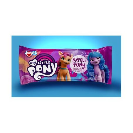 Picolé Napolipony My Little Pony Jundiá Pacote 50G
