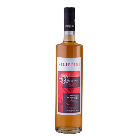 Cachaça ouro amburana filippini 750ml