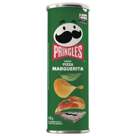 Salgadinho de Batata Pringles Pizza Marguerita Pote 105gr