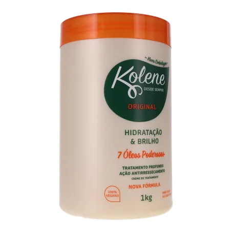 Creme tratamneto kolene original 7 óleos poderosos pote 1kg 360-33