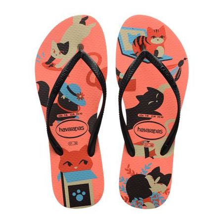 CHINELO HAVAIANAS SLIM PETS NECTAR 27/28
