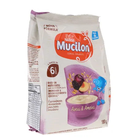Cereal Matinal Mucilon Aveia E Ameixa 180G 360-33