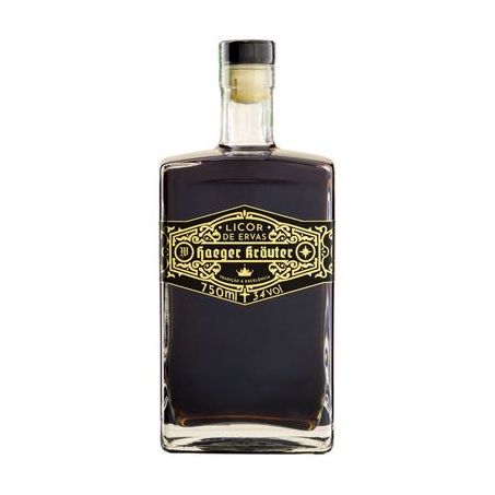 Licor Double w 750ml Harger Krauter