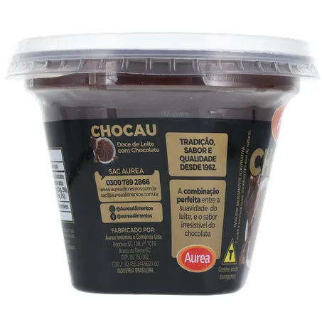 Doce de leite aurea c/chocolate 350g 360-3