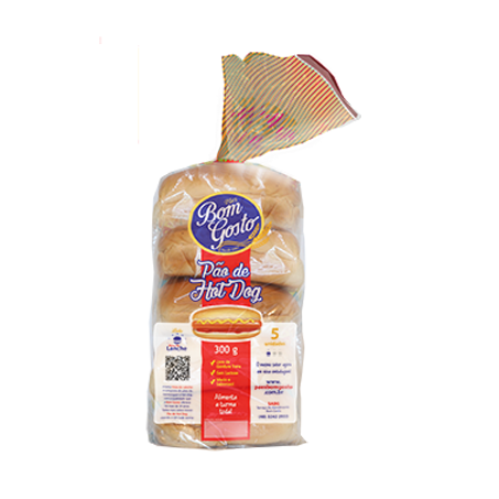 PÃO DE HOT DOG BOM GOSTO