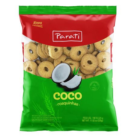 Biscoito rosquinha coco parati