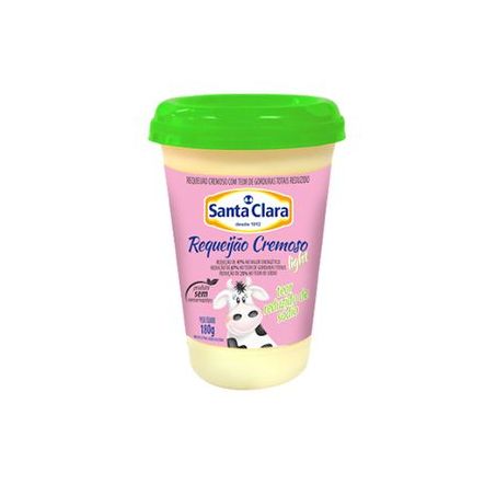REQUEIJAO SANTA CLARA 180G SODIO LIGHT