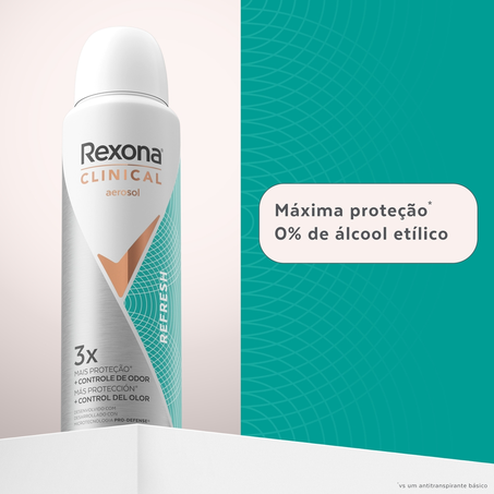 Desodorante Rexona Clinical Refresh 150ml 360-2