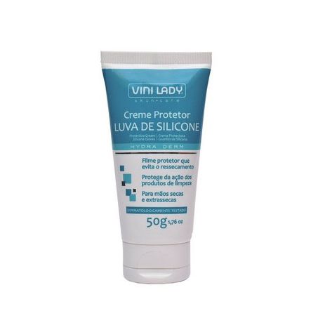 CREME PROTETOR VINI LADY 50G LUVA DE SILICONE