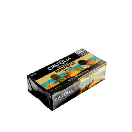 Manteiga cruzilia tablete s/sal 200g