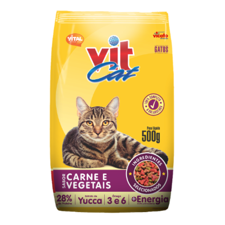 Racao gatos vit cat saco 20kg