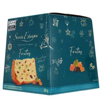 Panetone santa edwiges mini frutas 80g 360-5