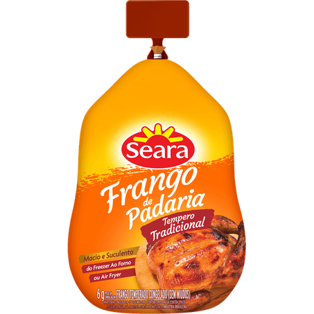 Frango de Padaria Seara Tradicional Congelado Aprox. 1,6kg a un