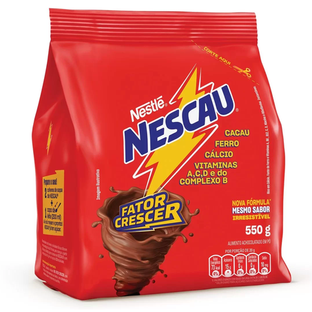 ACHOCOLATADO PÓ NESCAU NESTLÉ SC 550G