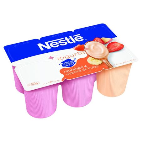Iogurte nestle morango vitamina 510 gr