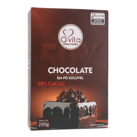 Cacau em po qvita 50/100 200g 360-35
