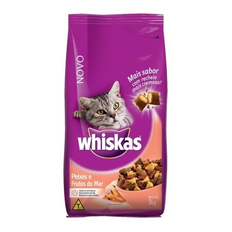 RACAO WHISKAS FRUTOS MAR AD 3KG
