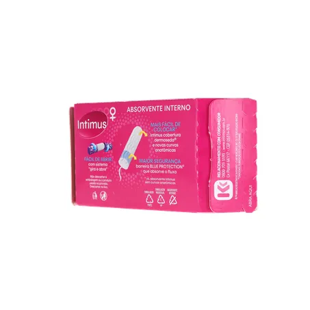 Absorvente Interno Intimus Mini Leve 16 Pague 15 Unidades 360-22