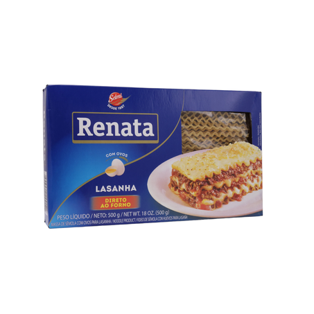 LASANHA RENATA 500G C/OVOS 360-57