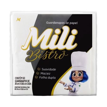Guardadapo mili bistro fd 30x29.5cm c/50